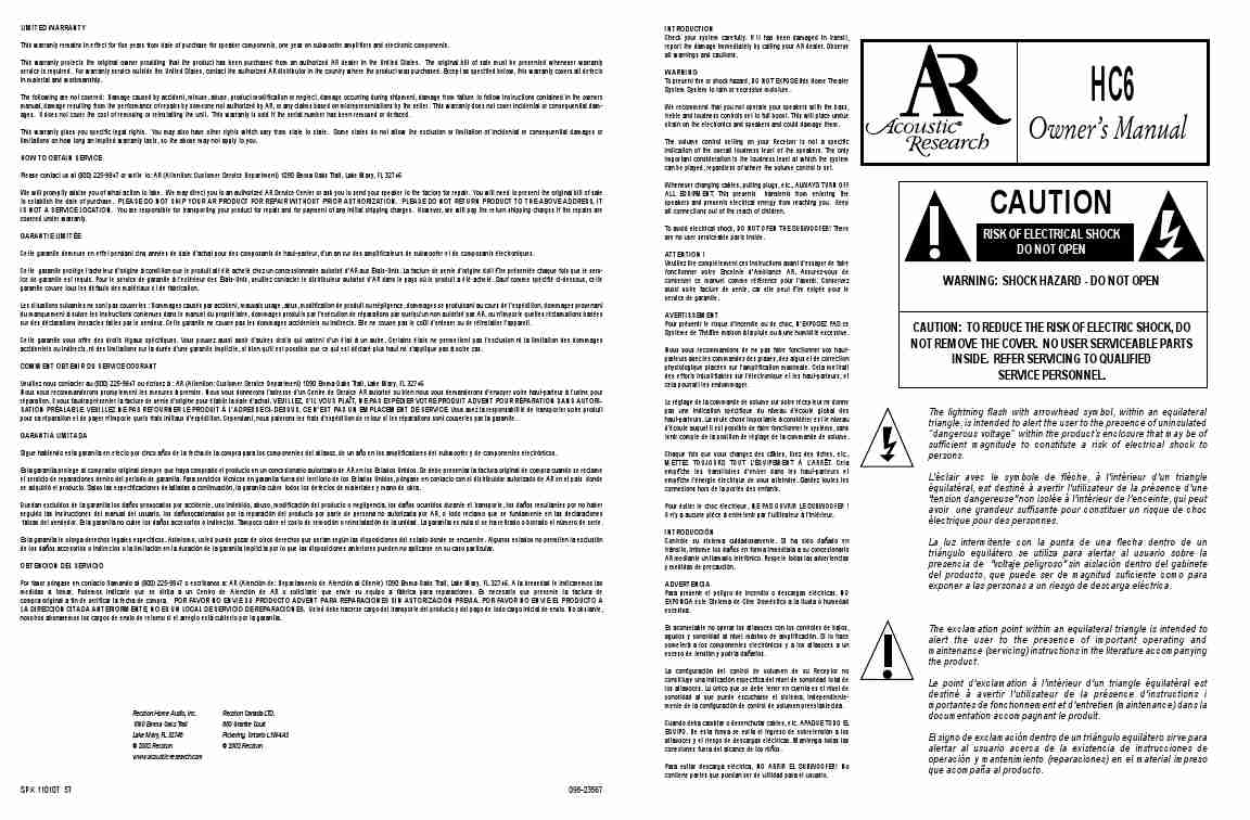 Acoustic Research Speaker System HC6-page_pdf